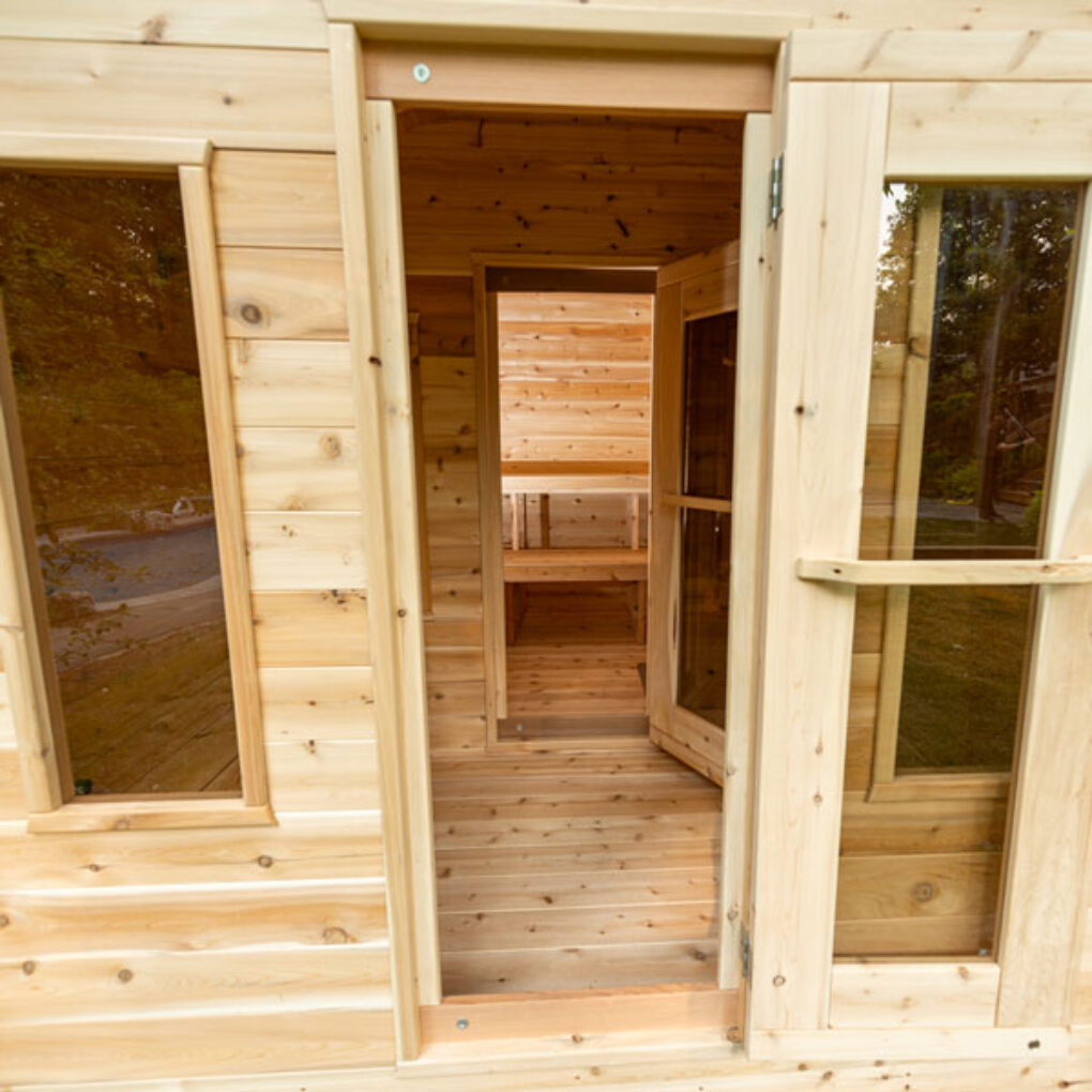 Georgian Cabin Sauna with Changeroom - Recover Summit