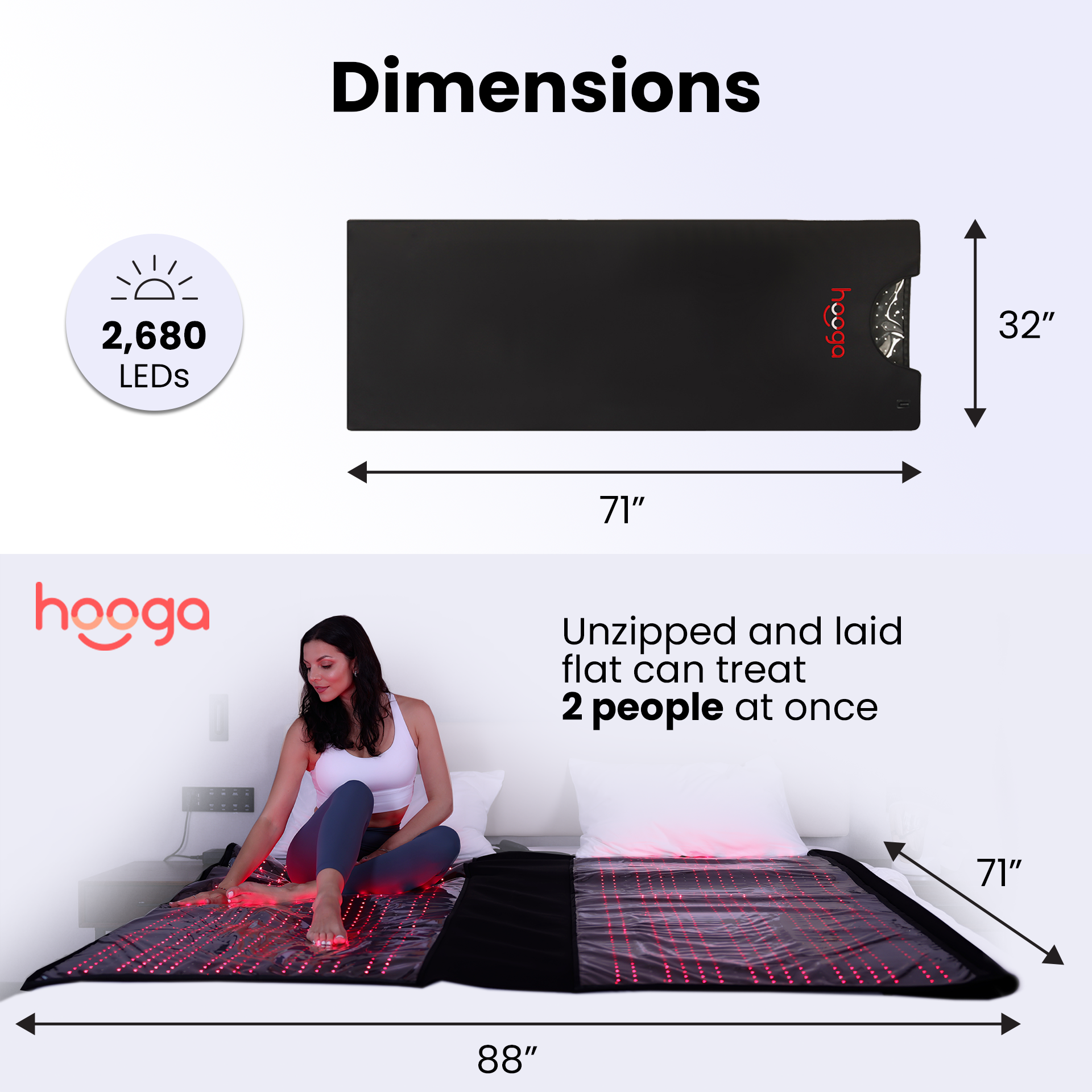 Hooga Red Light Therapy Pod XL - Recover Summit