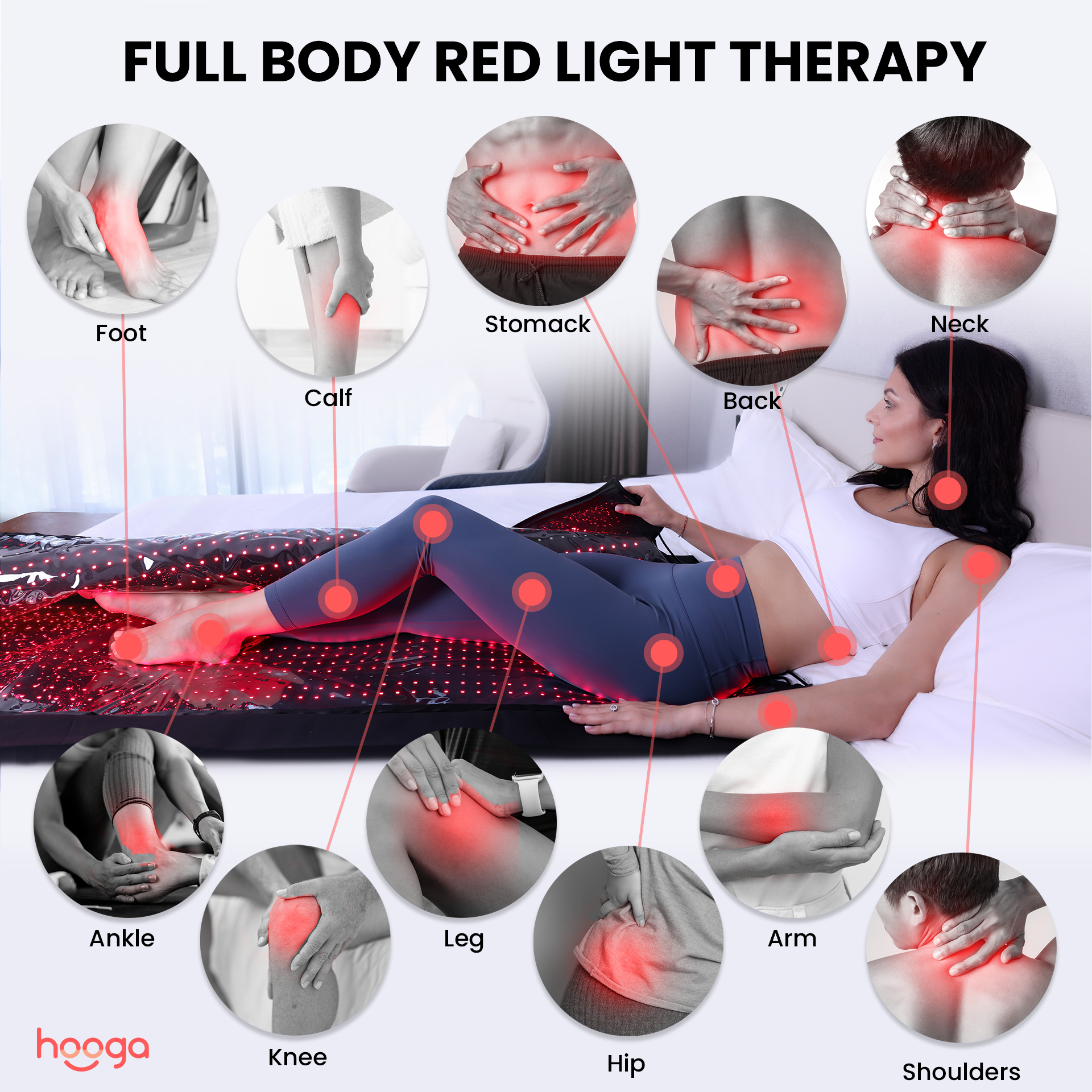 Hooga Red Light Therapy Pod - Recover Summit