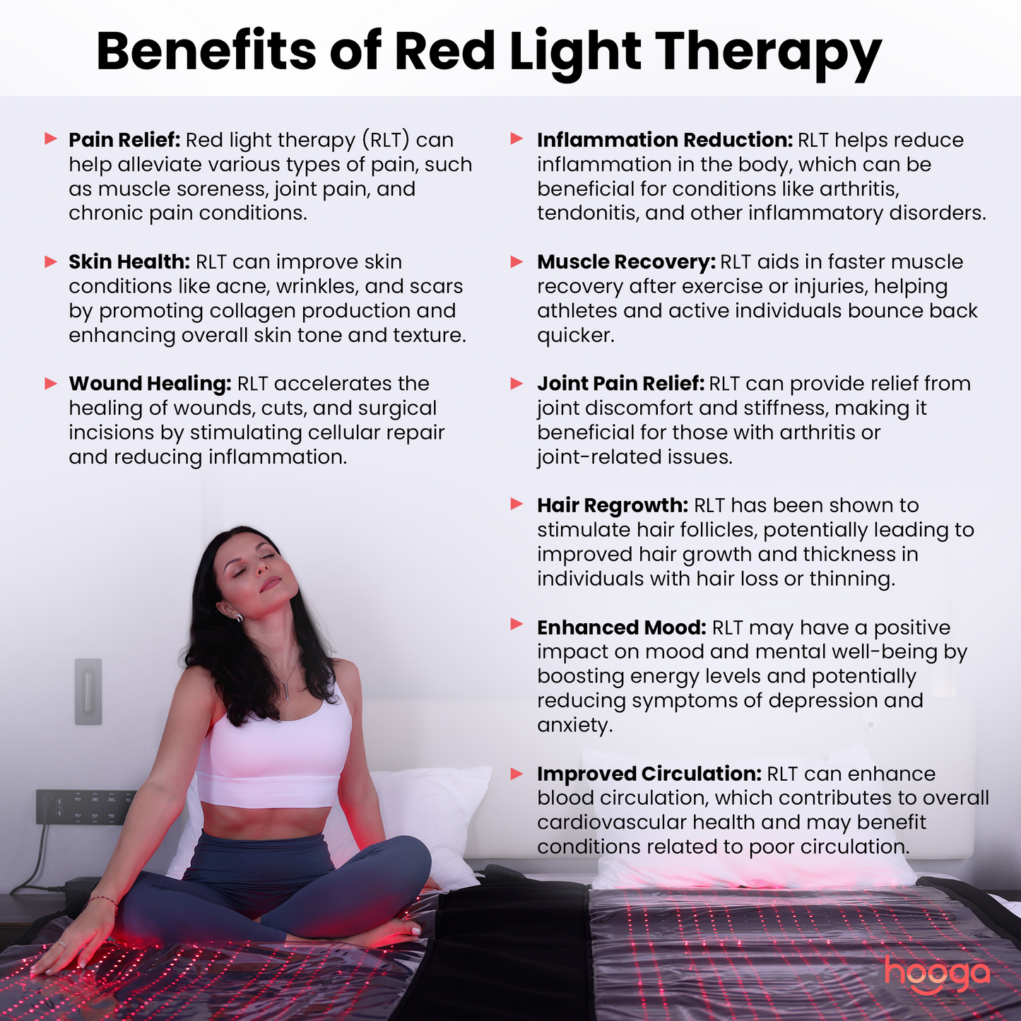 Hooga Red Light Therapy Pod - Recover Summit